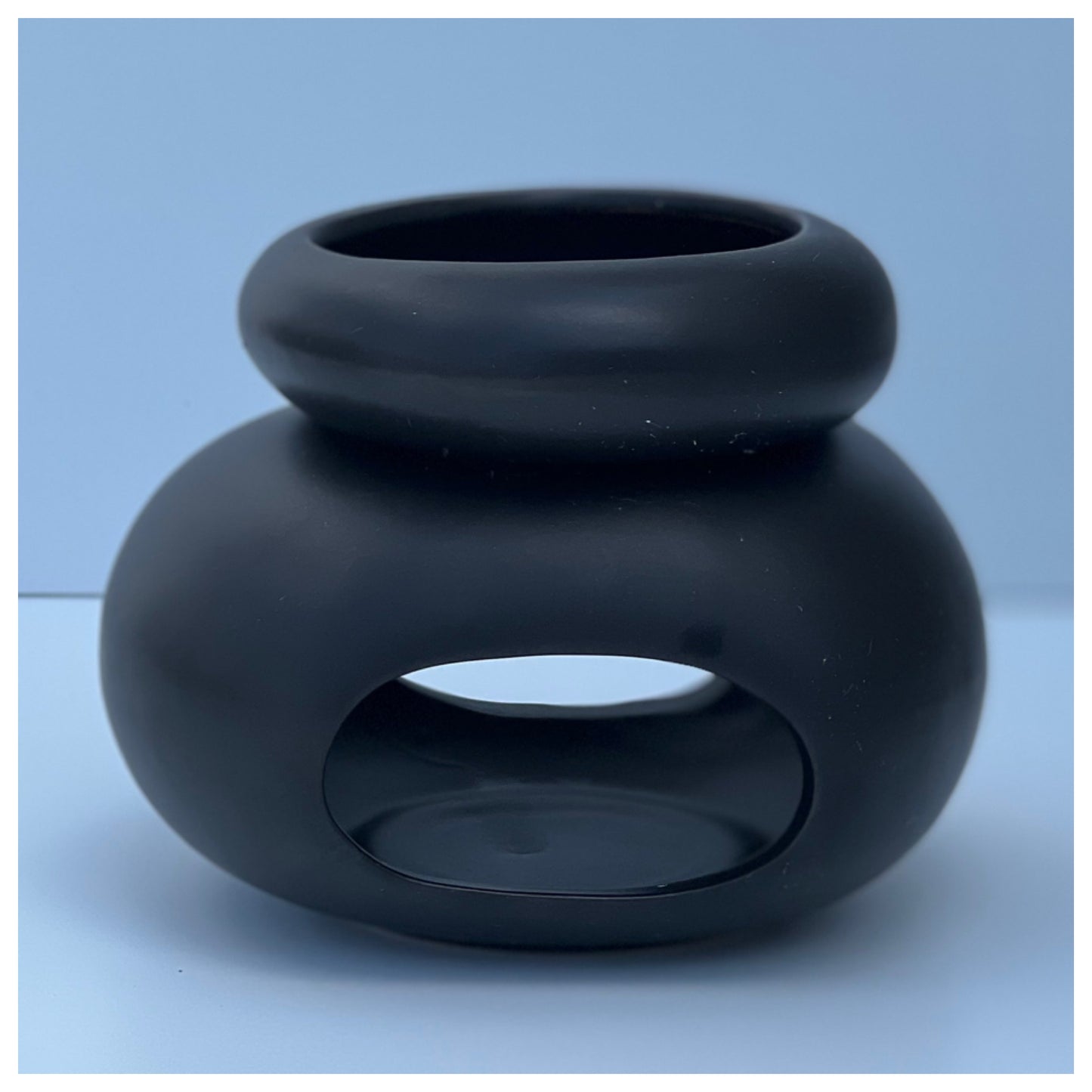 BLACK MATTE WAX BURNER