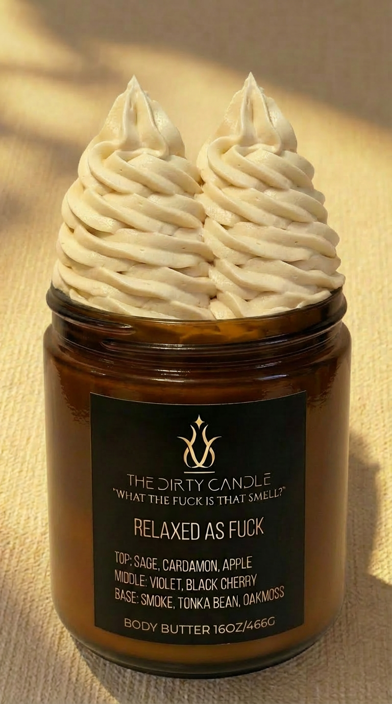 RELAXED AS FUCK ORGANIC BODY BUTTER