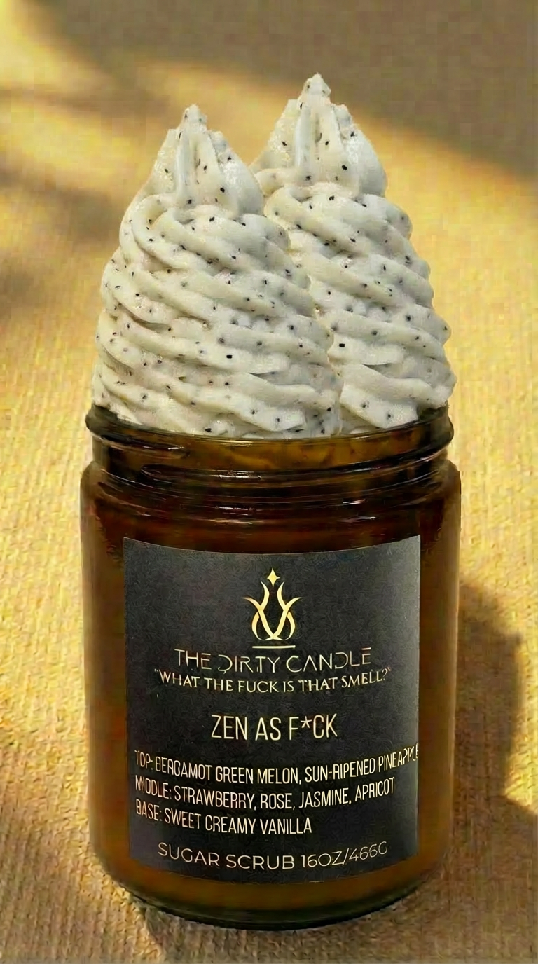 ZEN AS FUCK ORGANIC SUGAR SCRUB
