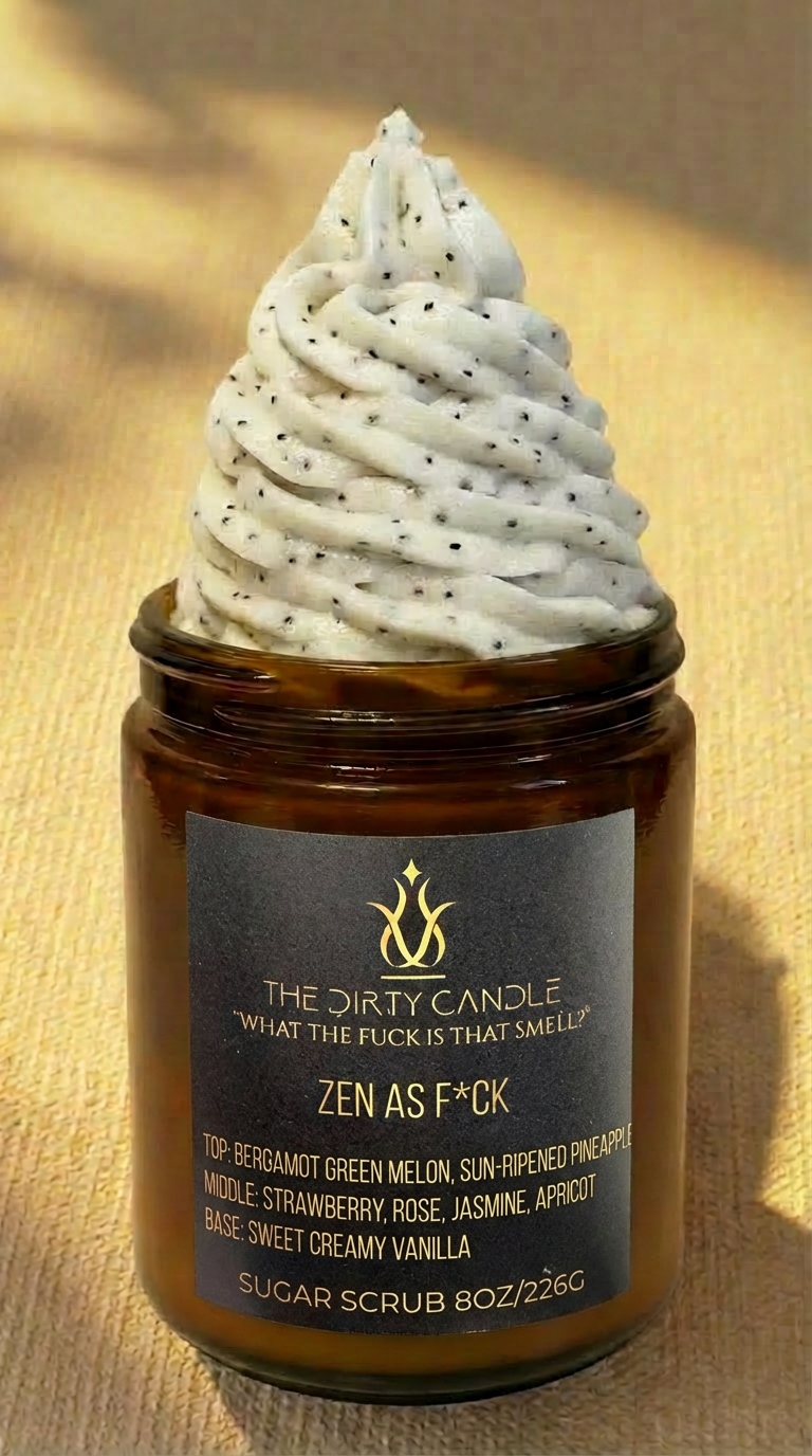 ZEN AS FUCK ORGANIC SUGAR SCRUB