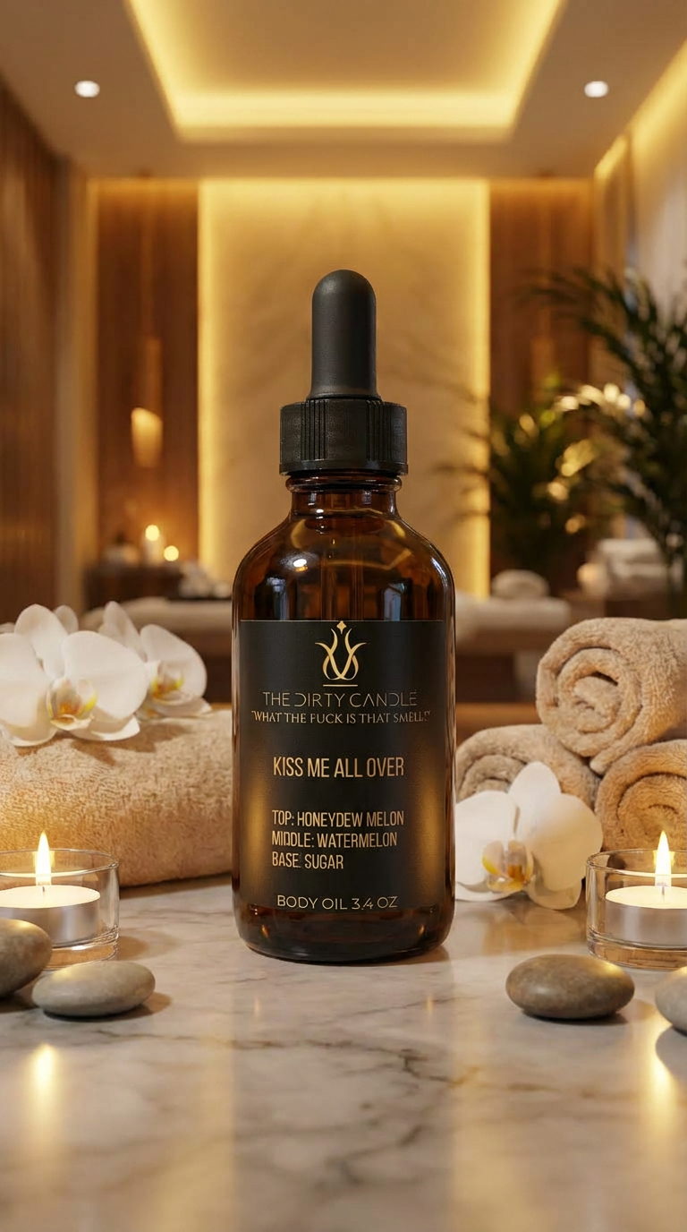 KISS ME ALL OVER LUXURIOUS BODY OIL