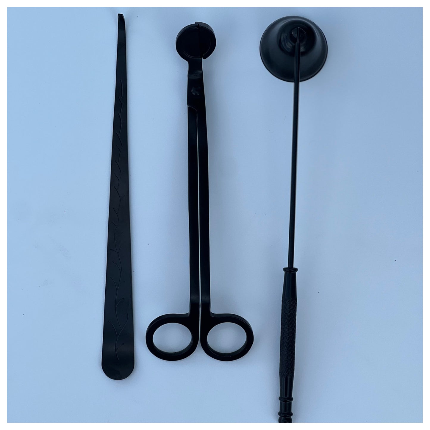 3-1 WICK SNUFFER, WICK CUTTER, WICK DIPPER ACCESSORY CANDLE SET